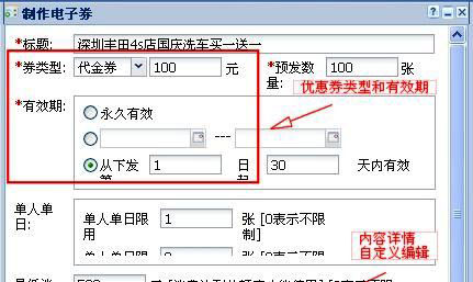电子优惠券营销的解析